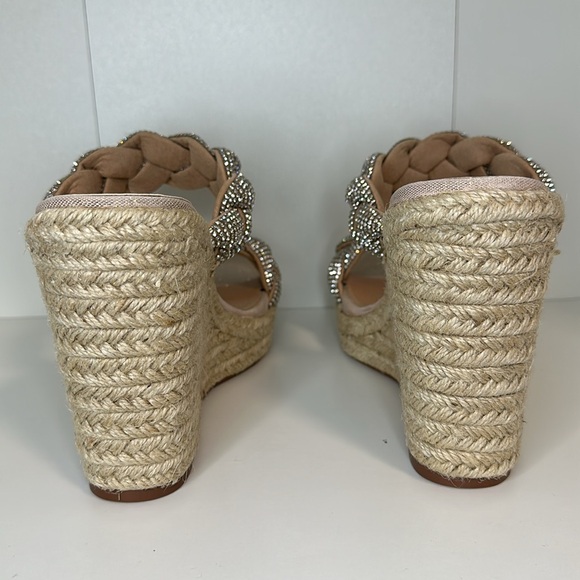 Steve Madden #8.5 Rhinestones Platform Sandals - Picture 9 of 13